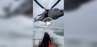 When it's urgent a medic is needed, you can pick him up from a boat at 25 knots