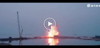 У Китаї випробували багаторазову ракету для швидкої доставки товарів