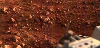 Mars, 1976: Traces of an ancient megatsunami captured by Viking 1 (2 photos)