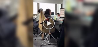 Необычное кресло-качалка