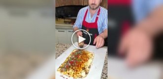 Lula kebab in lavash