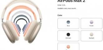 New Apple headphones (2 photos)