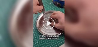 Жестяную банку превратили в мимика & Dragons, Видео, Интересно, банка, косплееры, мимик