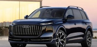 Audi  официально представила концептуально новый  для неё полноразмерный кроссовер Q9, самый большой  в истории немецкой марки (9 фото)
