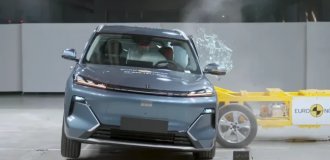 Безопасность трёх кроссоверов Geely, Exlantix и Chery проверили по европейской методике Euro NCAP (7 фото)
