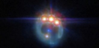 Джеймс Вебб відобразив "дорогоцінне" космічне явище на відстані 6 млрд світлових років (3 фото)