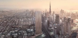 Spanish bureau RCR Arquitectes has designed a super-thin 73-story skyscraper Muraba Veil (9 photos)