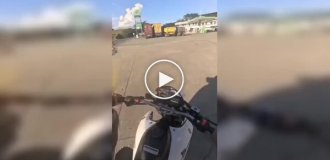 A second phone helped: a robbed guy tracked a motorcycle using GPS