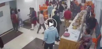 Гости сорвали свадьбу, подравшись из-за десерта