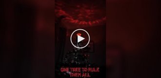 Оригинальное украшение на елку