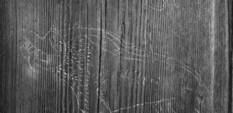 Medieval graffiti discovered in a Norwegian stave church (4 photos)