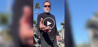 Arnold Schwarzenegger invites you to do it with him