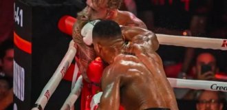 Энтони Джошуа нокаутировал блогера Джейка Пола и сломал ему челюсть в двух местах (2 фото + видео)