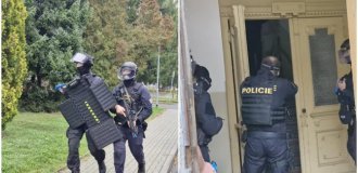 Штурм помилково: чеські поліцейські "зламали" школу замість мети навчань (4 фото)