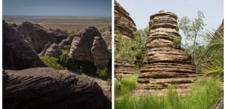 The Fabedugu stone guardians - ancient dunes frozen in time (15 photos + 1 video)