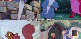 Подборка незаслуженно забытых мультфильмов классической эпохи Disney (10 фото)