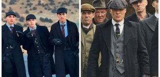 Четырёх афганцев арестовали за косплей "Острых козырьков" (3 фото + 1 видео)