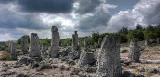 Как в Болгарии появился Каменный лес (4 фото)