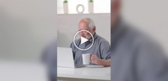 A Hungarian from the “Hide the Pain Harold” meme starred in a social advertisement