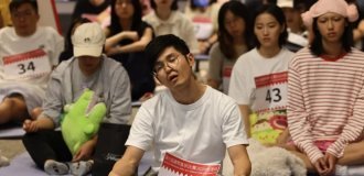 Laziness Contest in Hong Kong (6 photos)