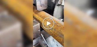 Sawing metal blanks