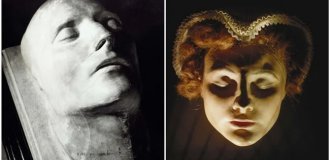 26 посмертных масок известных исторических личностей (27 фото)