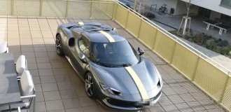 Жителю Вены запретили хранить Ferrari на балконе (1 фото)