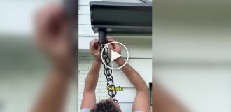 Кусари-дои — японские дождевые цепи