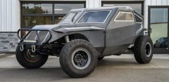 The buggy driven by Jason Statham in the film "Fast and Furious 7" was put up for auction (20 photos)