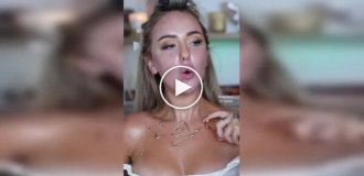 Дівчина показала ефектне перетворення за допомогою макіяжу