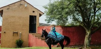 Чарро эскарамуза: как мексиканские женщины увлекаются родео (8 фото + 1 видео)