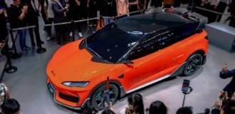BYD unveiled an electric hot hatch at the Beijing Auto Show (7 photos)