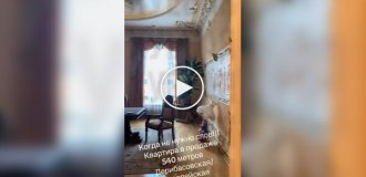 Позолоченная квартира в Одессе