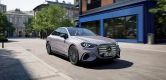 Представлен полностью электрический Mercedes-Benz С-класса с запасом хода 762 км (10 фото)