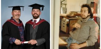 Incredible story: a Briton received a diploma 41 years after graduating (5 photos)