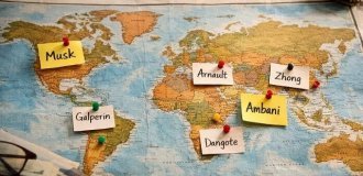 The richest people in the world by region (2 photos)