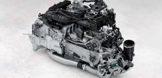 Porsche invented a 6-stroke engine (2 photos)