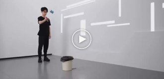 Мусорные ведра, которые могут сами ловить мусор