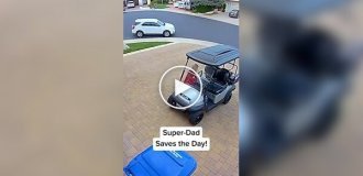 Super Dad to the rescue