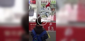 Робот-кассир устроил погром в магазине вместо выдачи заказа