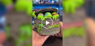 Увлажнитель воздуха в виде колодца с Черепашками-ниндзя