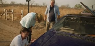 Clarkson, Hammond and May team up to film a new show (1 photo)