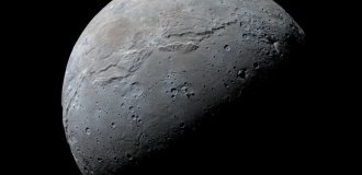 Харон - найбільший супутник Плутона (1 фото)