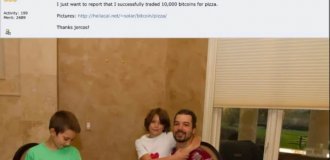 Pizza for millions: 16 years since the first purchase with Bitcoin (1 photo)