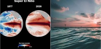 The climate monster El Niño is again frightening the planet (1 photo)