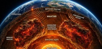 Под Землей скрыты две огромные аномалии размером с континент. Как их объясняет наука (10 фото)