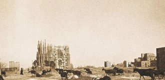 A masonry built to last: what the Sagrada Familia looked like when Gaudi still had blueprints (photo)