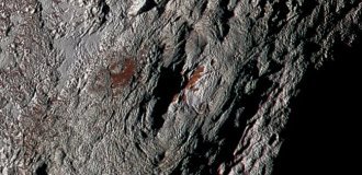 Гора Райт на Плутоне: криовулкан, под которым может скрываться океан (3 фото)