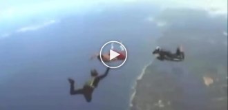 Насколько ты доверяешь друзьям: Трэвис Пастрана прыгнул без парашюта, а друзья его спасли