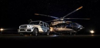 Дизайнеры Mercedes-Benz создали интерьер для вертолёта за 10 миллионов долларов (5 фото)